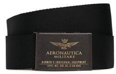 Aeronautica Militare Pánsky opasok 222CI288CT3066 Čierna