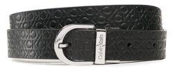 Calvin Klein Dámsky opasok Ck Must Rd Buckle Rev 2.5 Belt K60K609981 Čierna