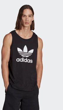 adidas Tank top Adicolor Classics Trefoil Tank Top IA4811 Čierna Regular Fit