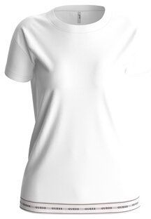 Guess Tričko Carrie O2BM08 KBBU1 Biela Regular Fit