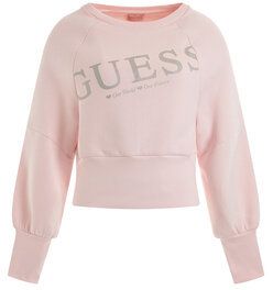 Guess Mikina Agacia W3RQ11 KB683 Ružová Reglan Fit