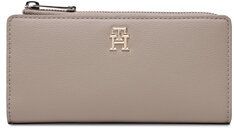 Tommy Hilfiger Veľká dámska peňaženka Tommy Life Large Za AW0AW14643 Béžová