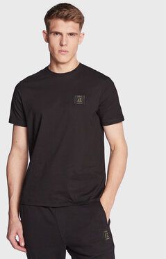 Armani Exchange Tričko 8NZTPR ZJH4Z 1200 Čierna Regular Fit