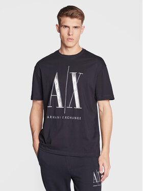 Armani Exchange Tričko 8NZTPQ ZJH4Z 1510 Tmavomodrá Regular Fit
