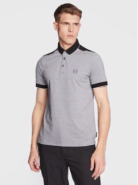 Armani Exchange Polokošeľa 8NZF76 Z8M5Z 1200 Sivá Regular Fit