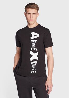 Armani Exchange Tričko 3RZTAE ZJGCZ 1200 Čierna Regular Fit