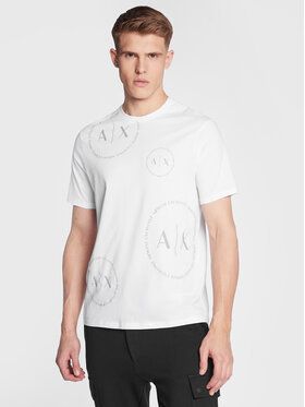 Armani Exchange Tričko 3RZTKJ ZJH4Z 1100 Biela Regular Fit