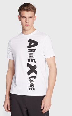Armani Exchange Tričko 3RZTAE ZJGCZ 1100 Biela Regular Fit
