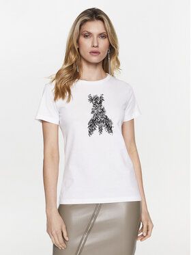 Patrizia Pepe Tričko 8M1461/J043-W103 Biela Regular Fit