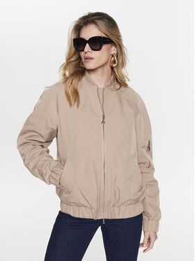 Patrizia Pepe Bundy bomber 8O0061/A203-B752 Béžová Relaxed Fit