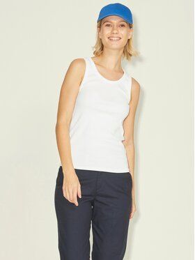 JJXX Top Flora 12200400 Biela Slim Fit