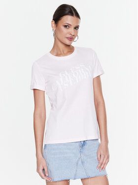 Guess Tričko Aurelia W3RI26 JA914 Ružová Regular Fit