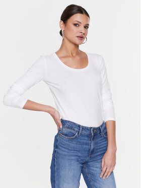 Guess Blúzka Adelina W3RI49 J1314 Biela Slim Fit