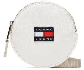 Tommy Jeans Peňaženka na mince Tjw Heritage Ball Hanging Coin AW0AW14573 Biela