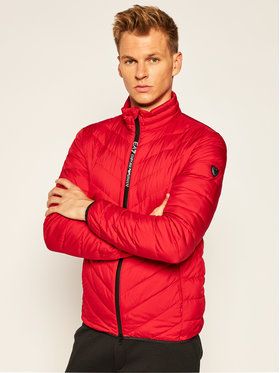 EA7 Emporio Armani Vatovaná bunda 8NPB06 PNE1Z 1450 Červená Regular Fit