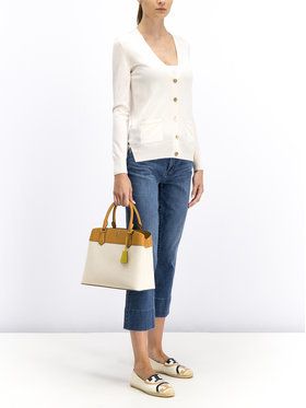 Tory Burch Bootcut džínsy 57707 Tmavomodrá Regular Fit