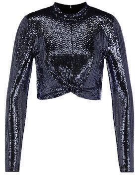 Marciano Guess Blúzka 94G627 6877Z Tmavomodrá Slim Fit
