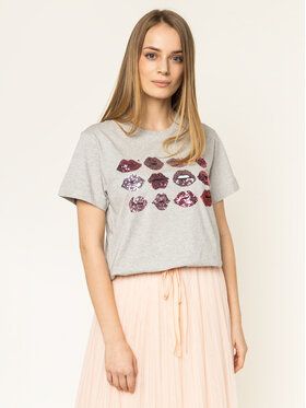 Escada Sport Tričko Eriss 5032017 Sivá Regular Fit