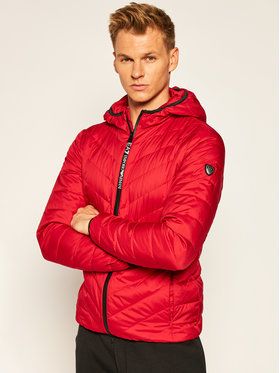 EA7 Emporio Armani Vatovaná bunda 8NPB07 PNE1Z 1450 Červená Regular Fit