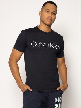 Calvin Klein Tričko Logo K10K104063 Tmavomodrá Regular Fit