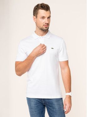 Lacoste Polokošeľa DH2050 Biela Regular Fit