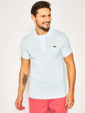 Lacoste Polokošeľa PH4012 Modrá Slim Fit