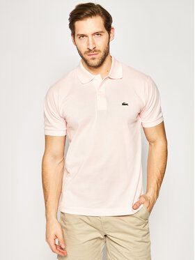 Lacoste Polokošeľa L1212 Ružová Classic Fit