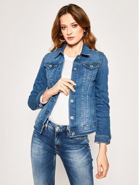 Pepe Jeans Džínsová bunda Thrift PL400755 Modrá Regular Fit