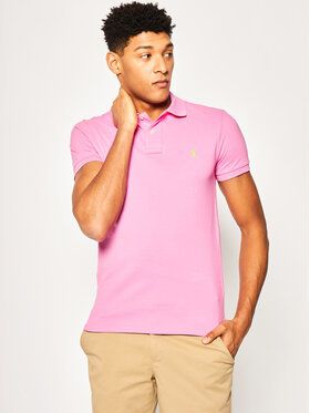 Polo Ralph Lauren Polokošeľa Core Replen 710795080 Ružová Slim Fit