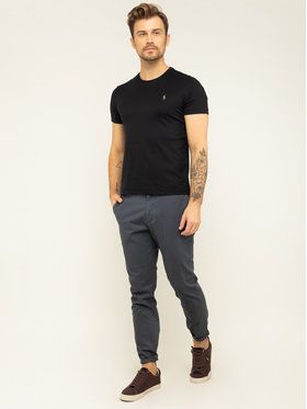 Polo Ralph Lauren Tričko 710740727 Čierna Custom Slim Fit