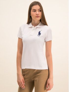 Polo Ralph Lauren Polokošeľa 211505656 Biela Skinny Fit