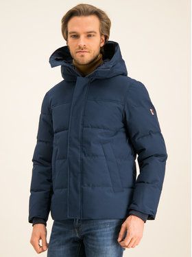 Tommy Hilfiger Vatovaná bunda Heavy Canvas MW0MW12136 Tmavomodrá Regular Fit