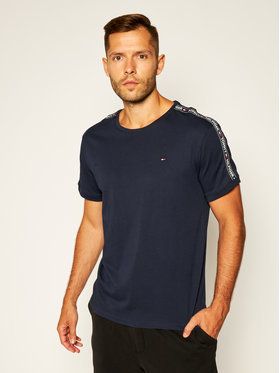 Tommy Hilfiger Tričko UM0UM00562 Tmavomodrá Regular Fit