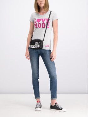 LOVE MOSCHINO Tričko W4B194VE2065 Slim Fit