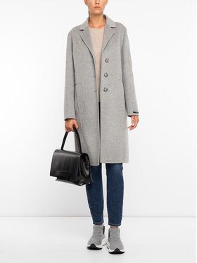 Sportmax Code Zimný kabát 70160596 Sivá Oversize