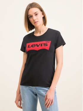 Levi's® Tričko The Perfect Graphic Tee 17369-0201 Čierna Regular Fit