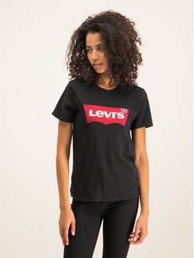 Levi's® Tričko Housemark Tee 17783-0137 Čierna Regular Fit