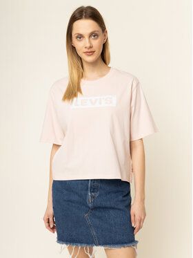 Levi's® Tričko Graphic Parker Tee 85634-0008 Ružová Regular Fit