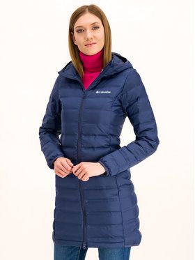 Columbia Vatovaná bunda Down Long Jacket 1859672 Tmavomodrá Regular Fit