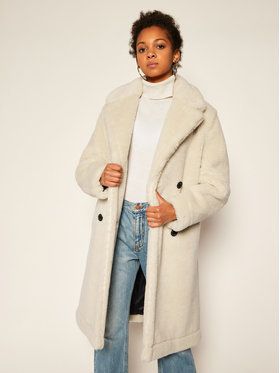 TOMMY HILFIGER Kožušina Teddy WW0WW29339 Béžová Regular Fit