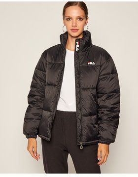 Fila Vatovaná bunda Susi 688379 Čierna Regular Fit