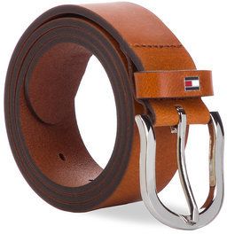 Tommy Hilfiger Dámsky opasok New Danny Belt WW0WW11590 Hnedá