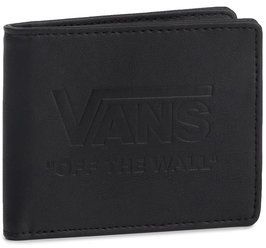 Vans Veľká pánska peňaženka Logo Walle VN0A3IHEBLK1 Čierna
