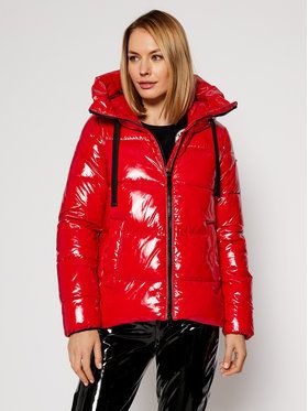 Geox Vatovaná bunda Emalise W0428P T2656 F7176 Červená Regular Fit