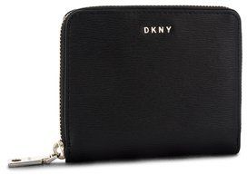 DKNY Veľká dámska peňaženka Bryant Sm Zip Around R8313656 Čierna