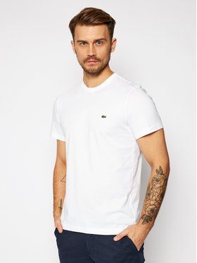 Lacoste Tričko TH2038 Biela Regular Fit