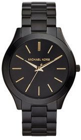 Michael Kors Hodinky Slim Runway MK3221 Čierna