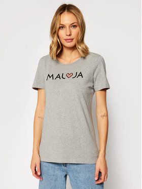 Maloja Tričko GatschiM. 30409-1-7096 Sivá Regular Fit