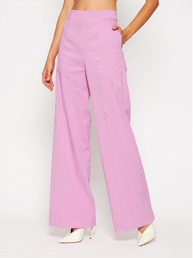 Pinko Culottes nohavice Luigia 20201 PBK2 1B14F3 7435 Ružová Regular Fit