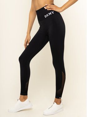 DKNY Sport Legíny DP8P1765 Čierna Slim Fit